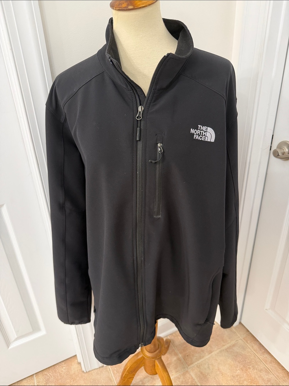 The North Face Black Lightweight Softshell Jacket
